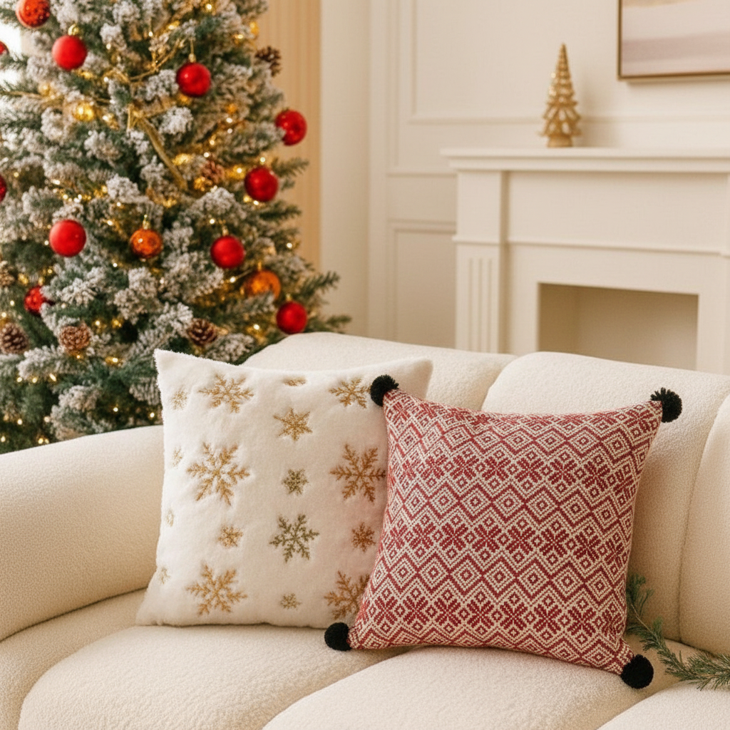 sia-nola-ginger-housse-de-coussin-no-l-rouge-50x50-coton image 2