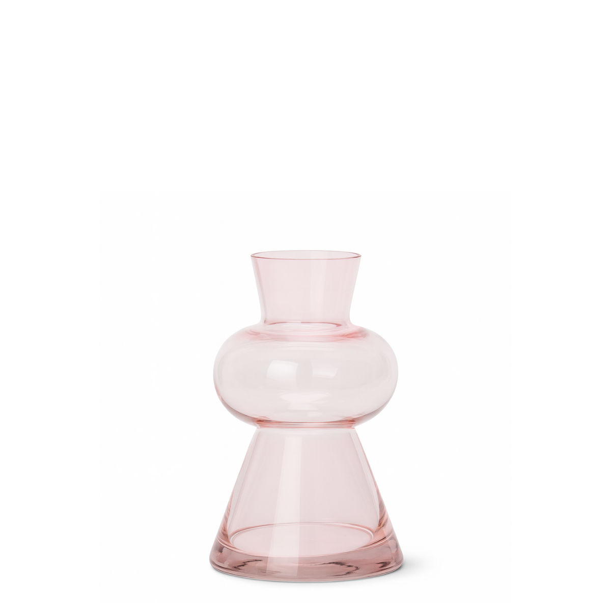 sia-antica-bubble-vase-verre-souffl-23-cm-rose image 1