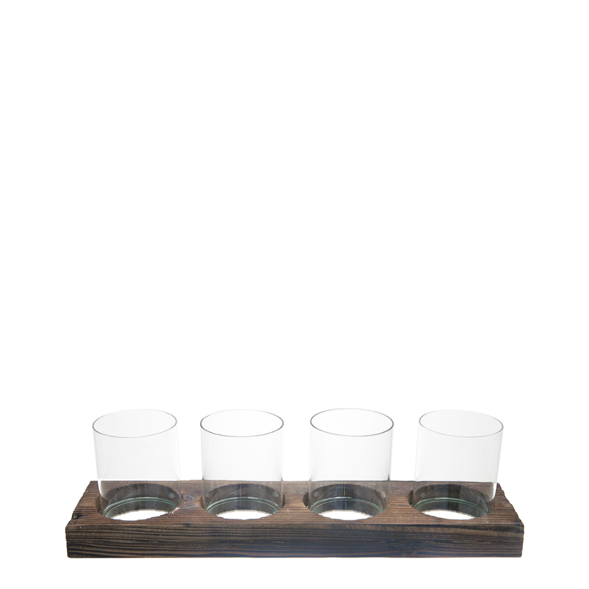 sia-nora-photophore-verre-transparent-14-cm-lot-de-4 image 1