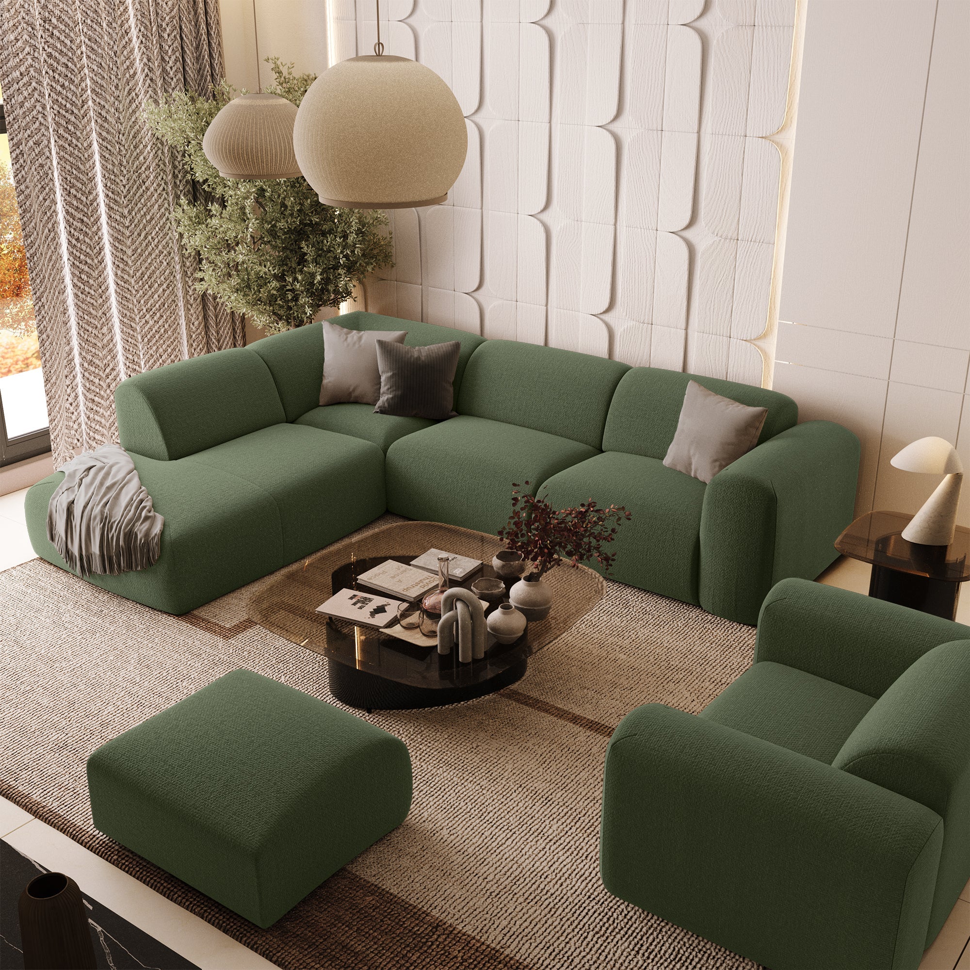 sia-deco-myra-canap-grand-angle-gauche-beige-m-ridienne image 7