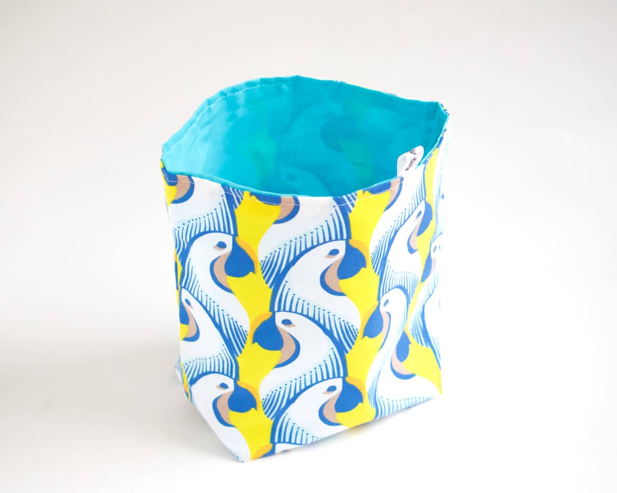 am-cla-paniers-rangement-perroquets-panier-tissu-bleu-jaune image 5