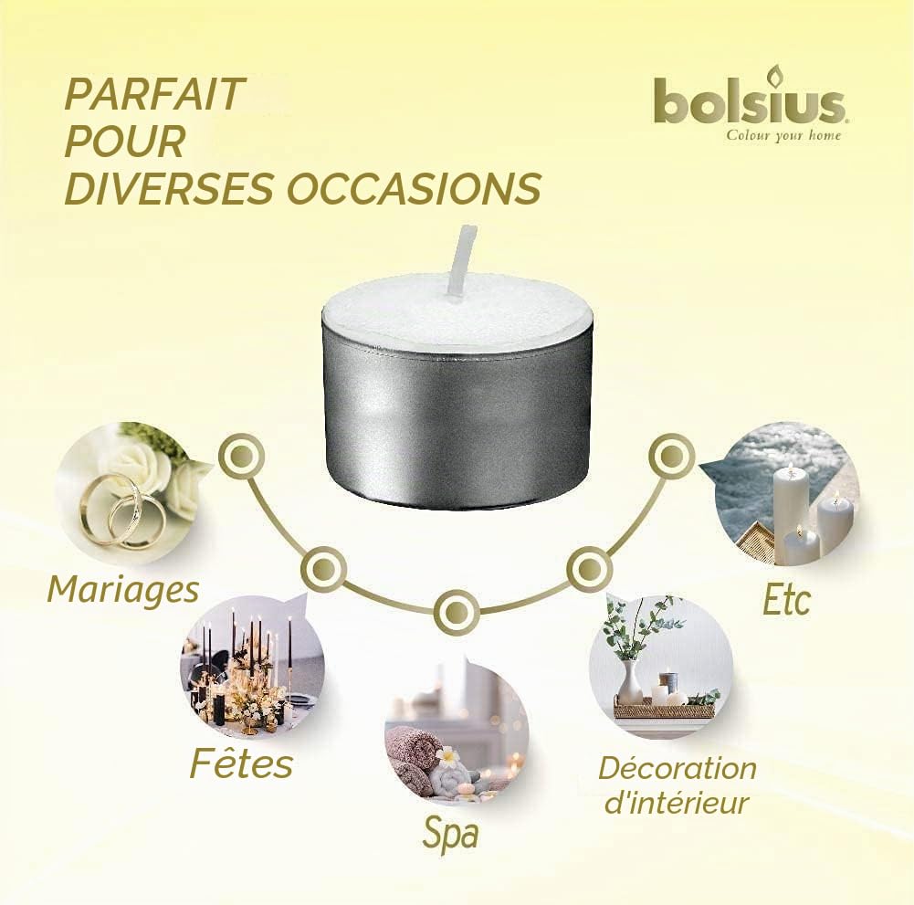 bolsius-bougies-chauffe-plats-blanc-8-heures-lot-50-longue-dur-e image 4