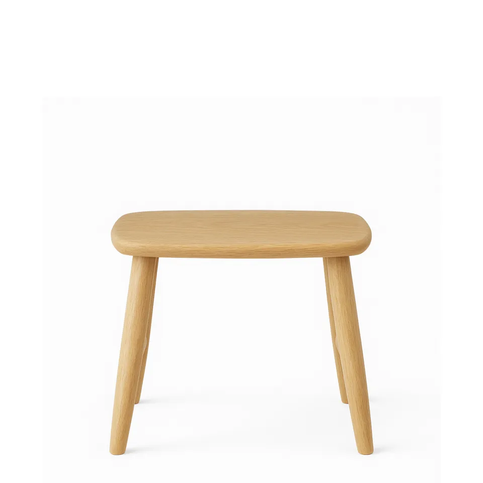 sia-deco-charlie-tabouret-ch-ne-40-cm-beige-bois-massif image 1