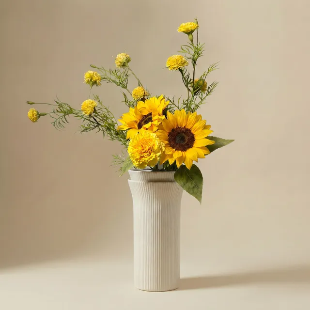 sia-deco-noah-bouquet-tournesols-fleurs-artificielles-jaune-78-cm image 1