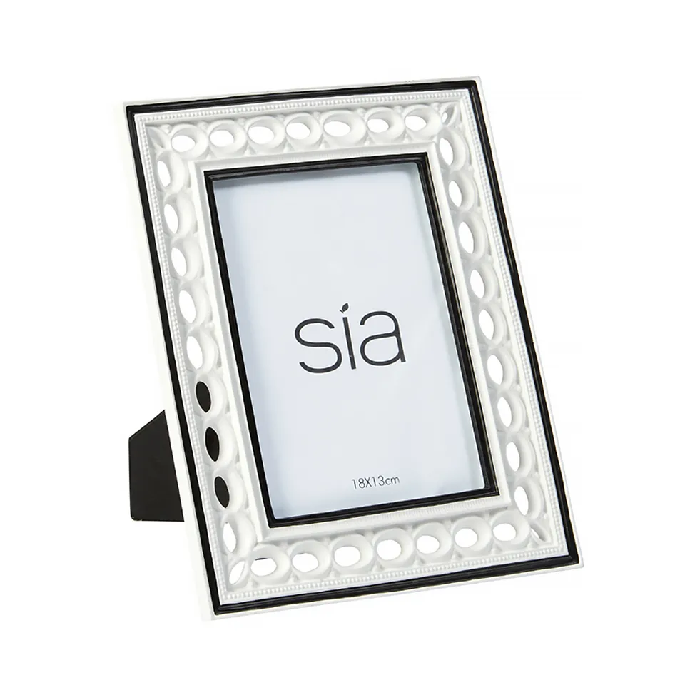 sia-victoria-cadre-photo-north-blanc-18x13-vintage image 1