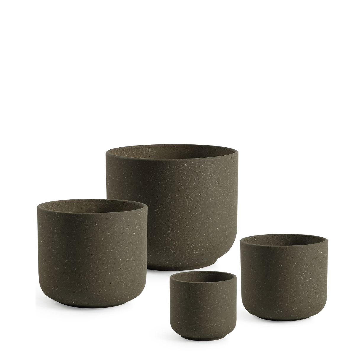 sia-antica-terra-lot-4-cache-pots-marron-granito image 1