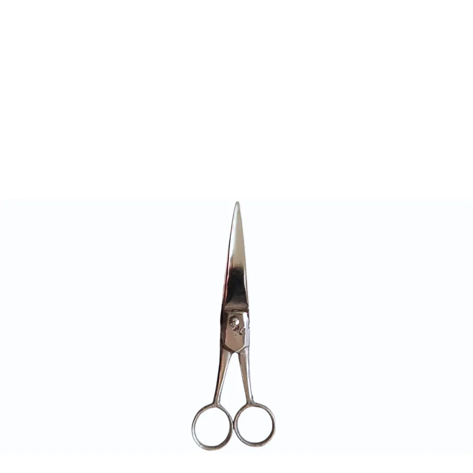 sia-deco-charlie-ciseaux-d-coratifs-argent-22-cm-m-tal image 1