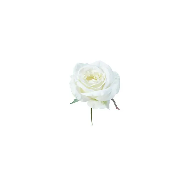 sia-deco-noah-rose-piquer-fleur-artificielle-blanc-18-cm image 1
