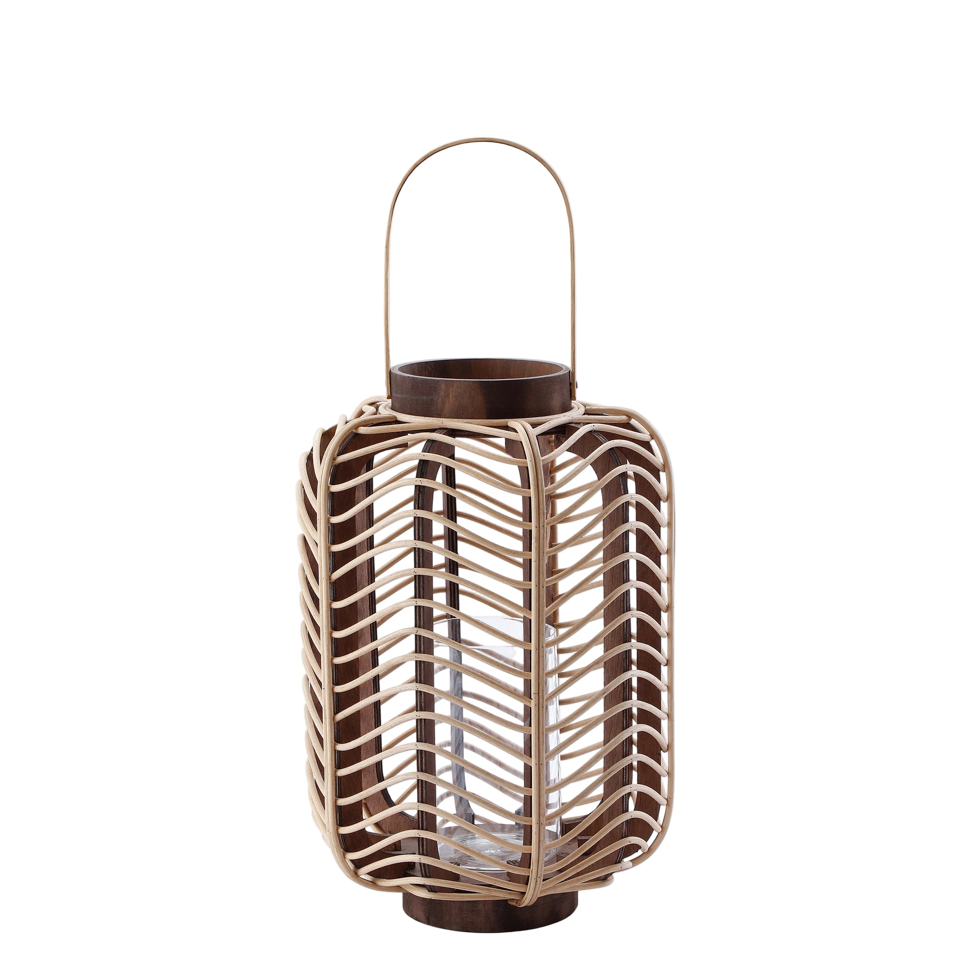 sia-deco-nora-nella-lanterne-rotin-bois-clair-60-cm image 1