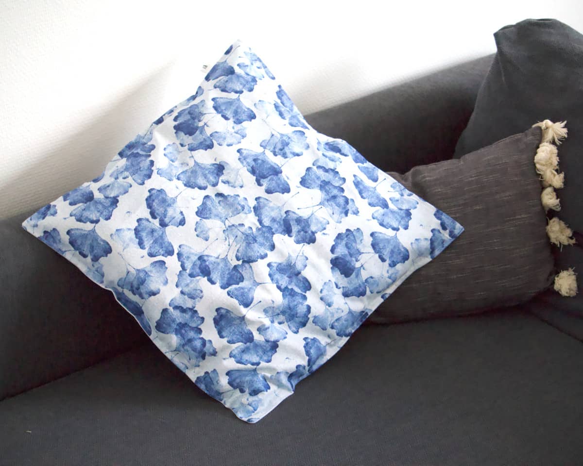 am-cla-coussins-housse-de-coussin-ginkgo-bleu-50x50-coton image 4