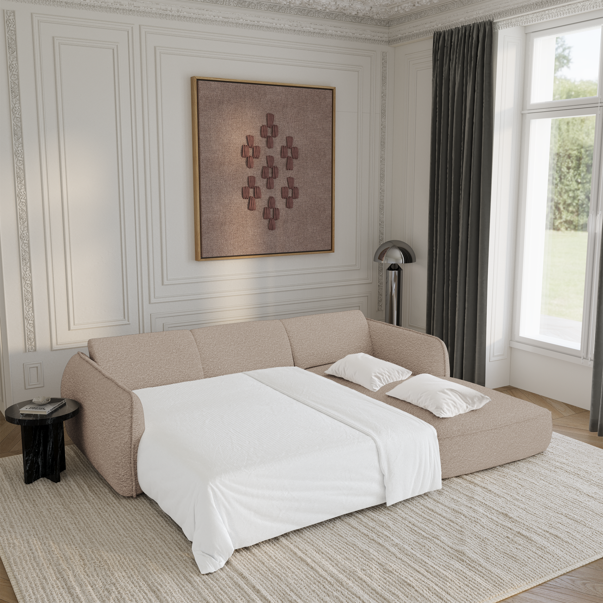 sia-deco-livia-canap-angle-droit-convertible-cr-me image 4
