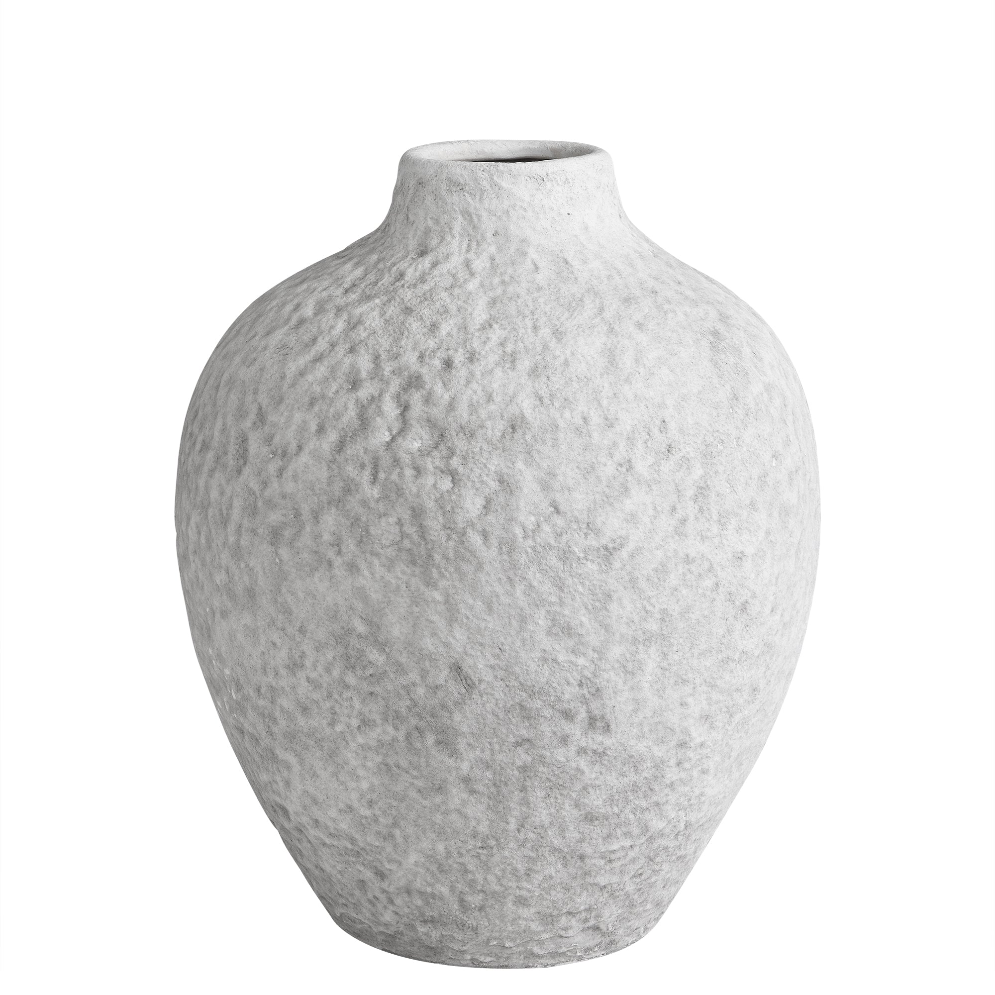 sia-antica-stone-vase-blanc-29-cm-c-ramique image 1