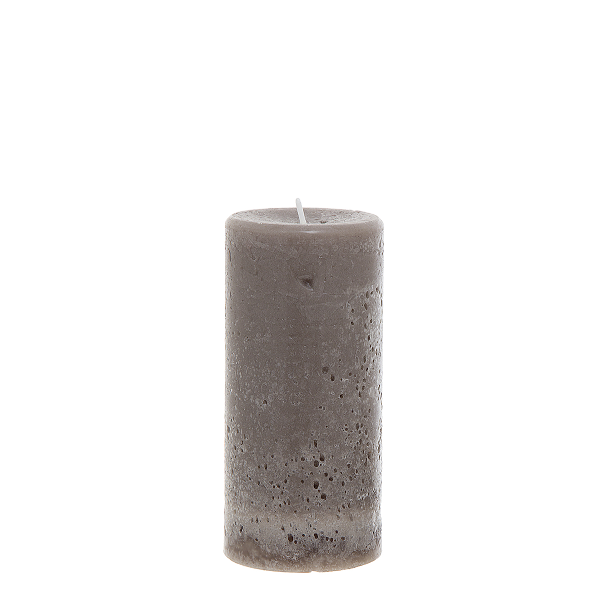 sia-nora-bougie-antik-l-cylindrique-taupe-15-cm image 1