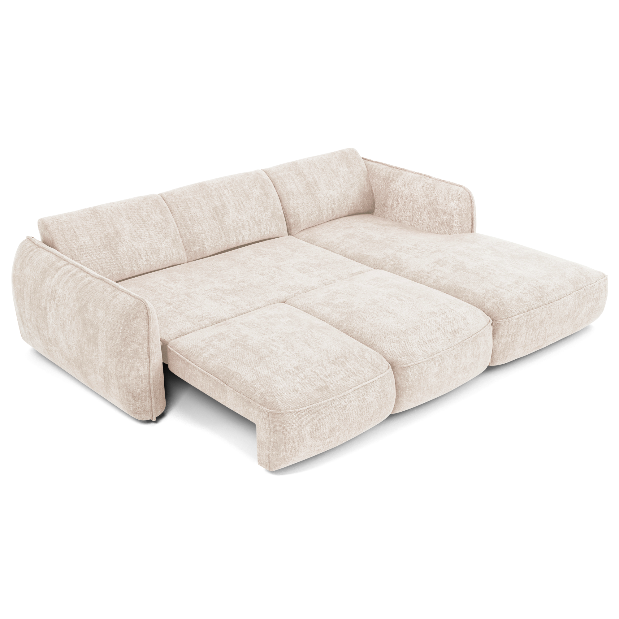 sia-livia-canap-angle-droit-convertible-cr-me image 2