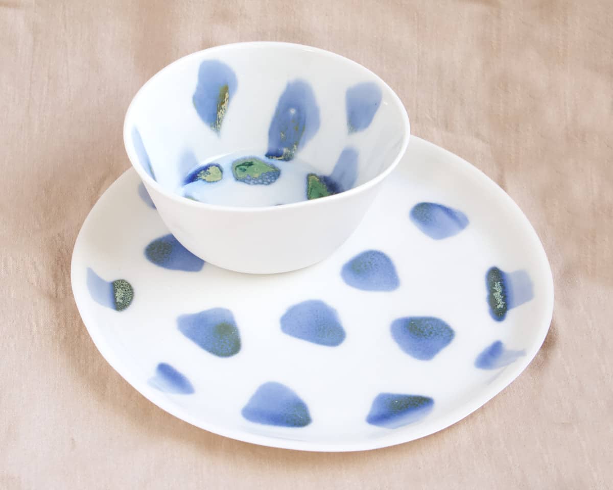 am-cla-assiettes-artisanales-assiette-porcelaine-blanche-26-cm image 2