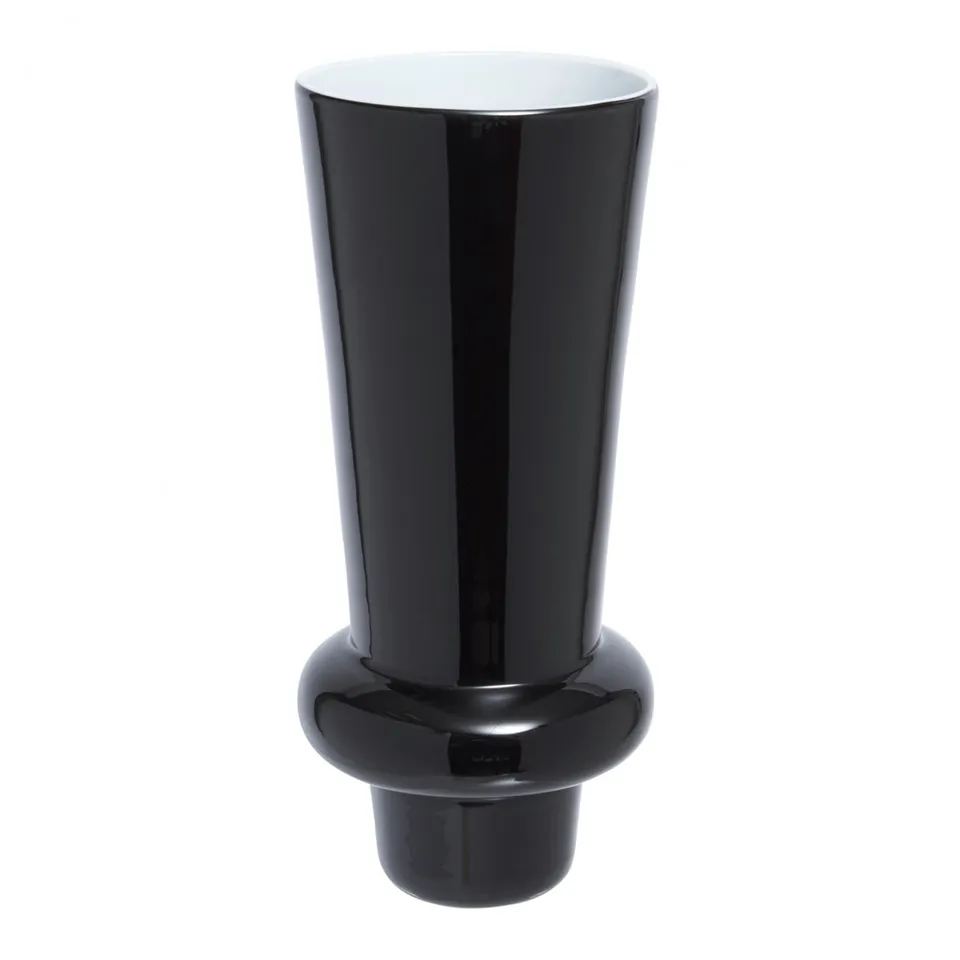 sia-antica-vase-solly-33-cm-noir-en-verre-souffl image 1