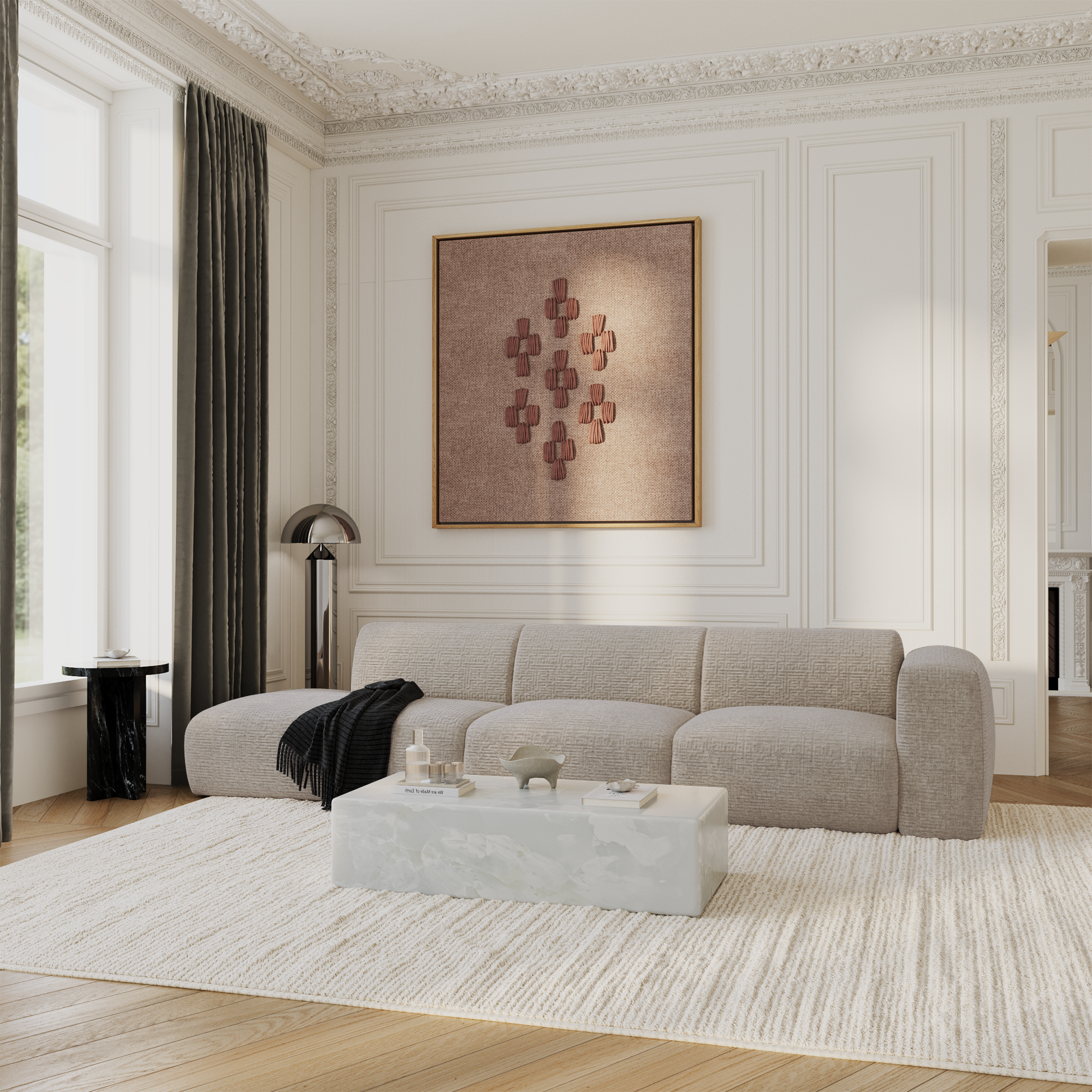 sia-myra-canap-droit-5-places-cr-me-arrondi image 7
