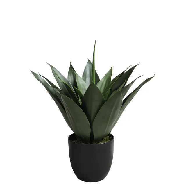 sia-deco-noah-agave-artificiel-en-pot-vert-51-cm image 1