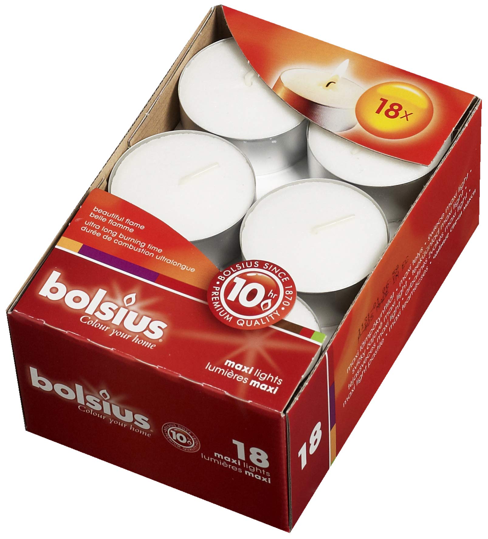 bolsius-maxi-bougies-chauffe-plats-blanches-10-h-72-pi-ces image 1