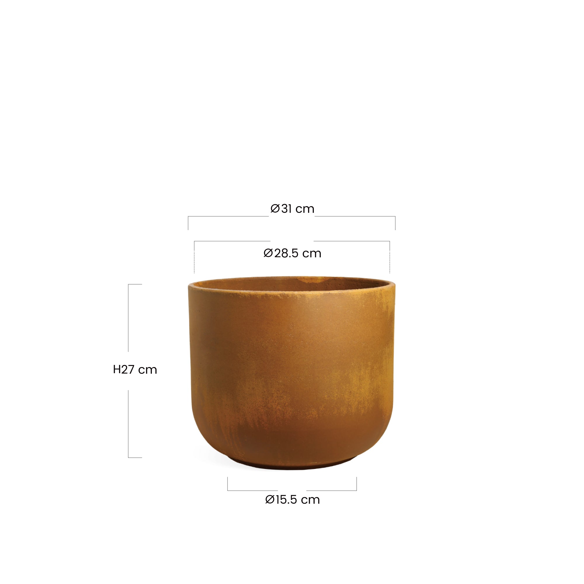 sia-antica-terra-cache-pot-27-cm-orange-terracotta image 5