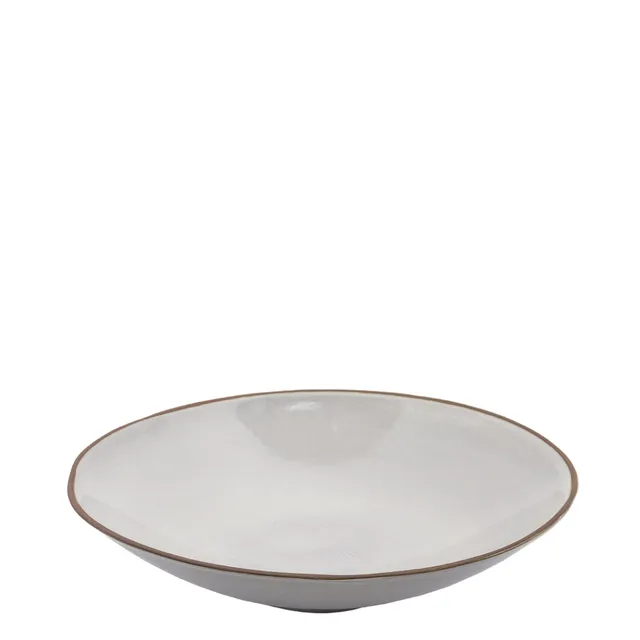 sia-deco-alba-praline-assiette-pr-sentation-gr-s-gris-32-cm image 1