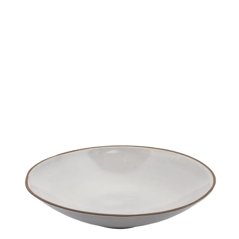sia-deco-alba-praline-assiette-pr-sentation-gr-s-gris-32-cm image 1