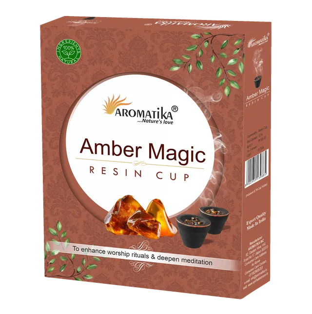 aromatika-sambrani-amber-magic-coupelles-r-sine-x12-ambre image 1