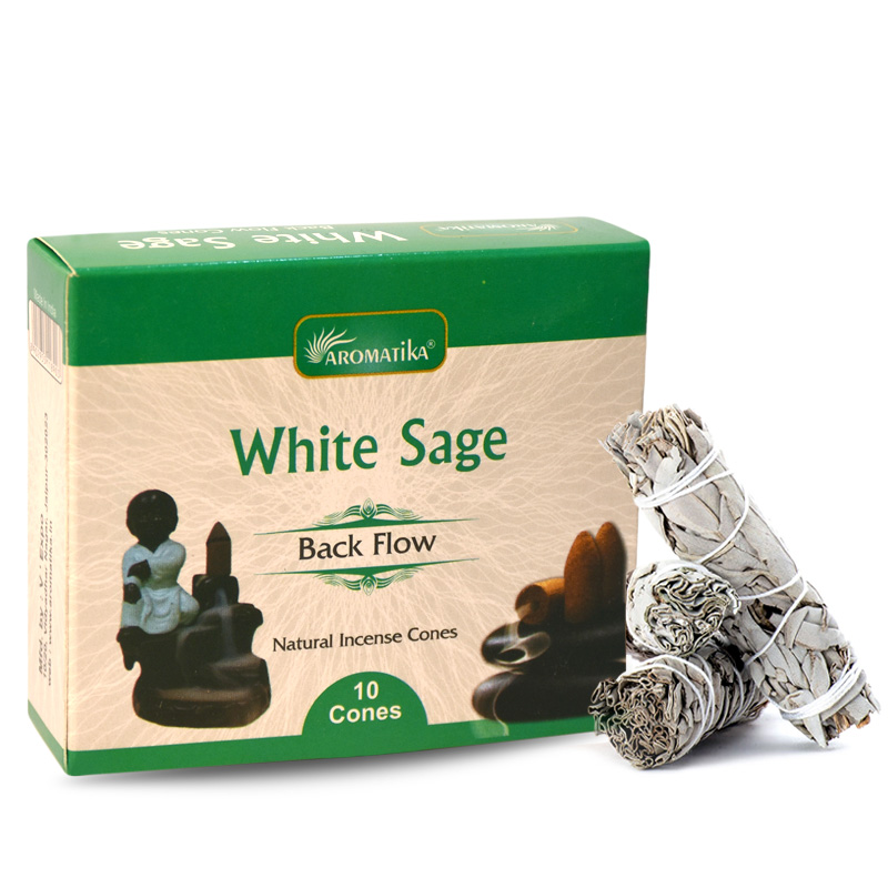 aromatika-backflow-c-nes-d-encens-sauge-blanche-lot-120-purifiant image 1