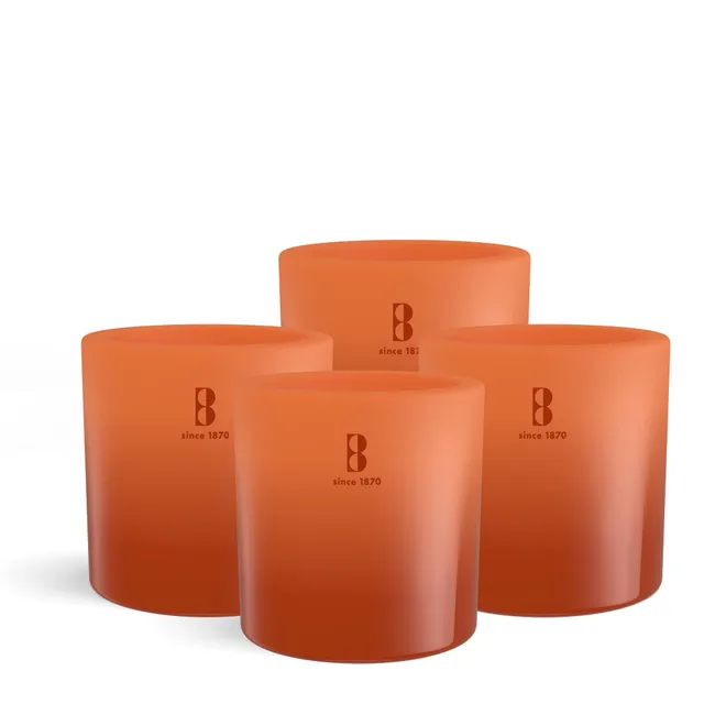bolsius-summer-nights-bougie-ext-rieur-lot-4-40h-rouge image 1