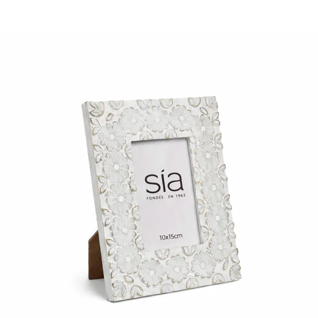 sia-victoria-holly-cadre-photo-bois-blanc-10x15 image 1