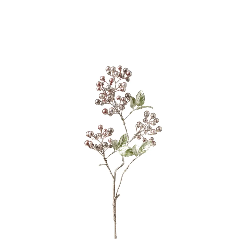 sia-noah-branche-baies-51-cm-argent-m-tallique image 1