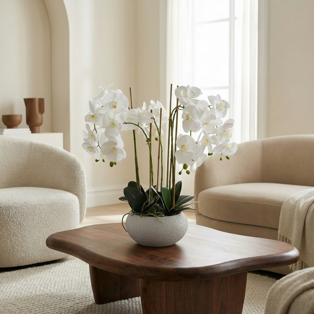 sia-noah-composition-orchid-e-s-r-na-65-cm-blanc image 2