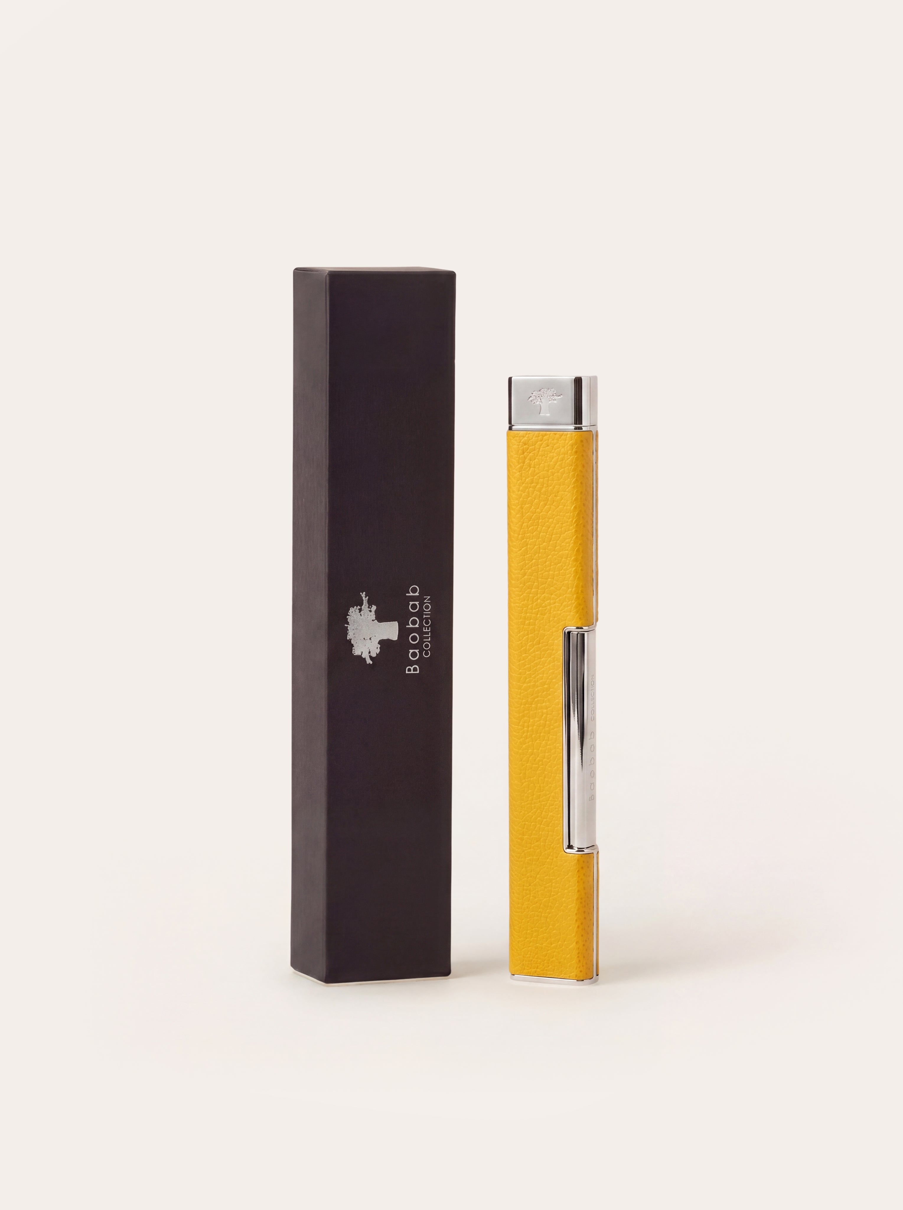 baobab-graine-briquet-cuir-noir-allume-bougies-rechargeable image 8
