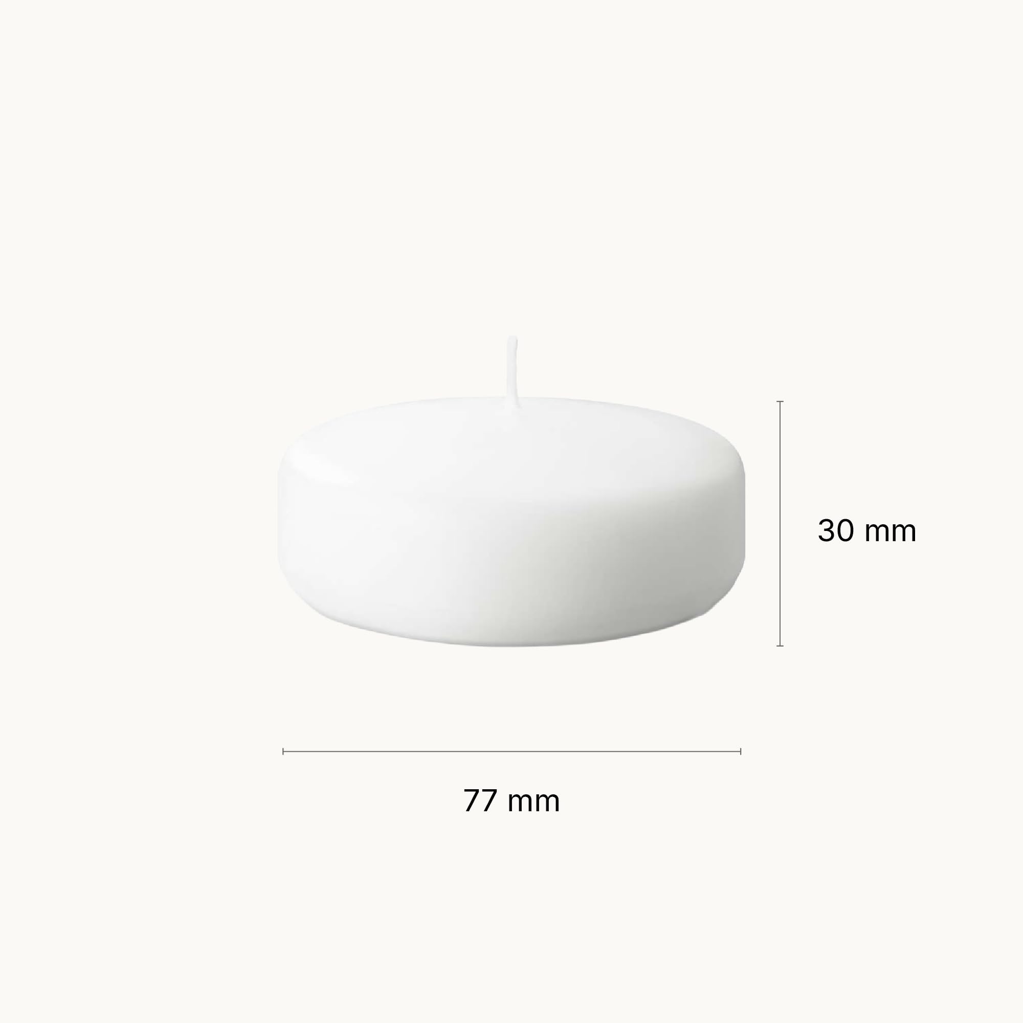 bolsius-maxi-bougie-flottante-blanche-8h image 7