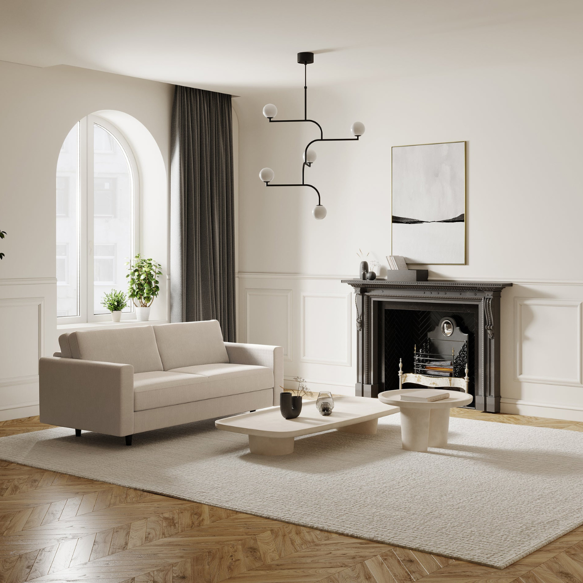 sia-deco-joan-canap-convertible-hailie-jade-160-beige image 2