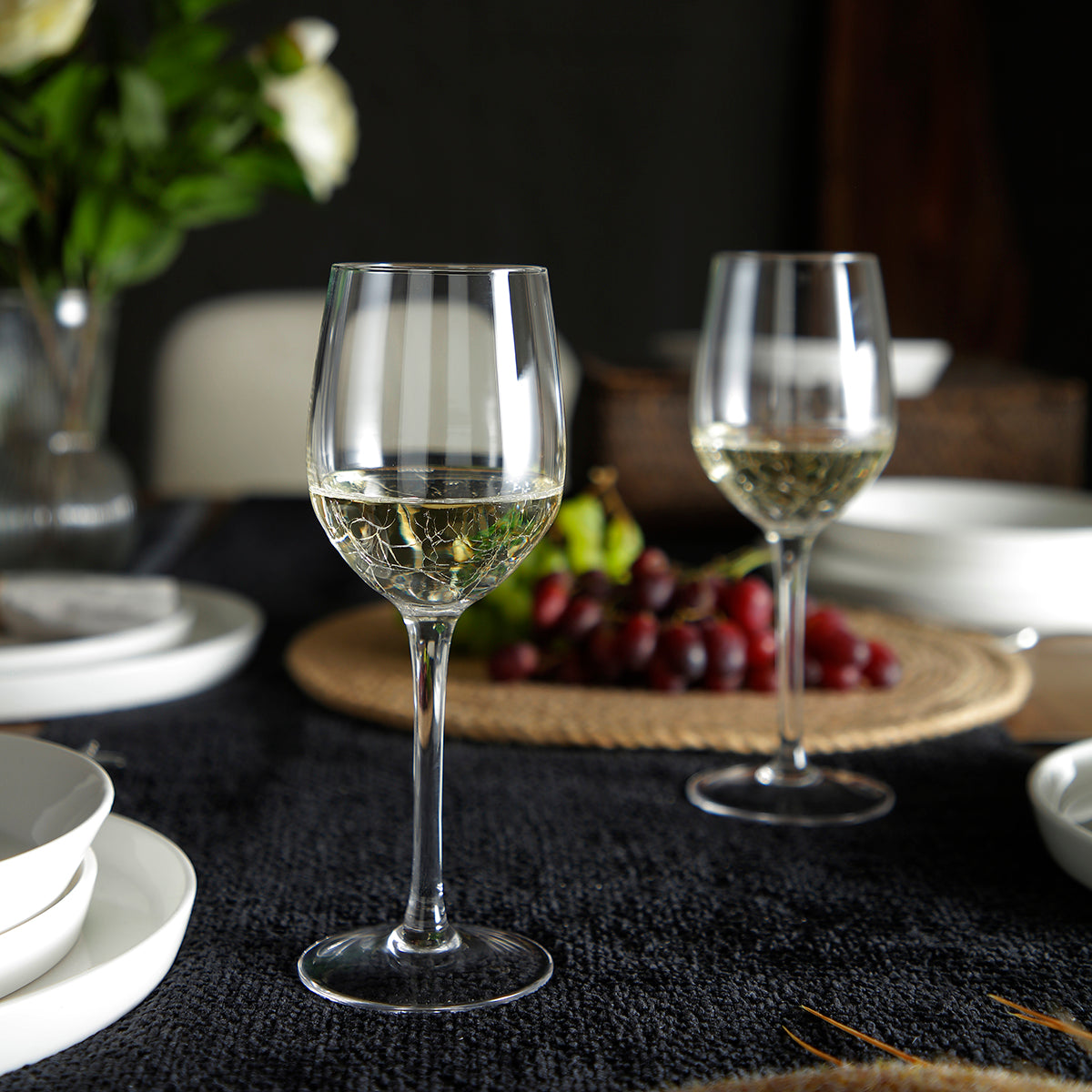 sia-deco-alba-verres-pied-transparent-21-cm-lot-4-x-30-cl image 2