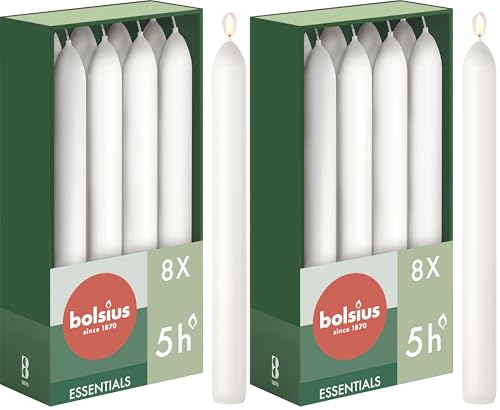 bolsius-essentials-bougie-d-ner-rouge-bordeaux-17-cm-lot-8 image 6
