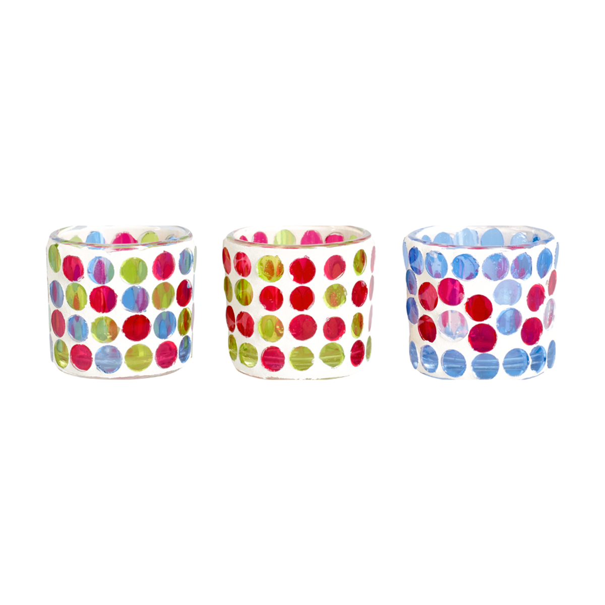 sia-deco-nora-photophores-mosa-que-verre-bleu-lot-3 image 1