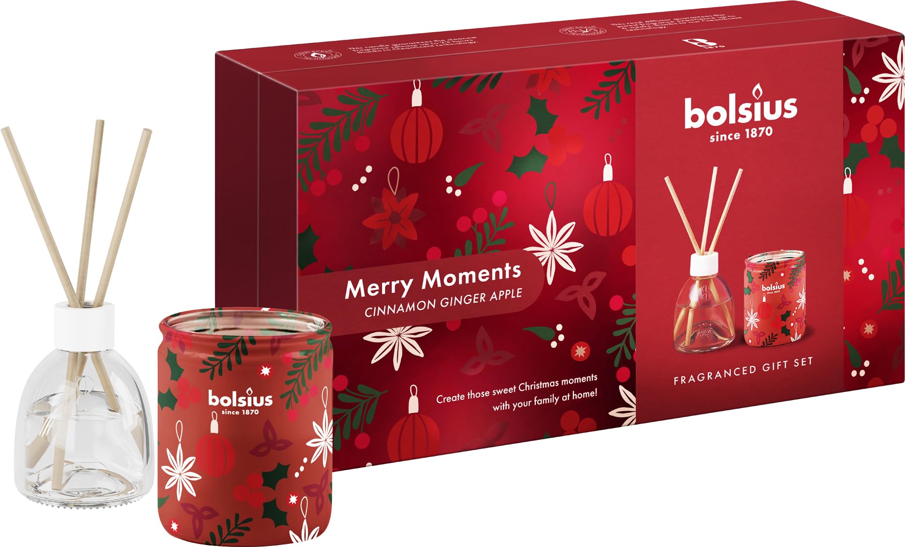 bolsius-ensemble-cadeau-merry-moments-bougie-parfum-e-diffuseur image 1