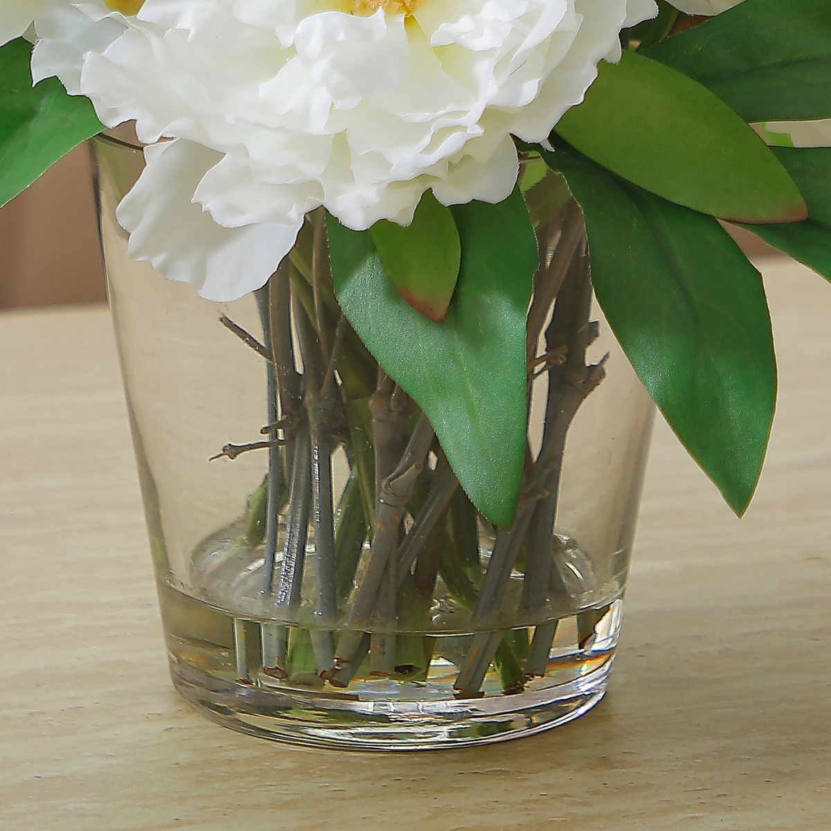 sia-deco-noah-composition-pivoines-fausse-fleur-blanc-26-cm image 4