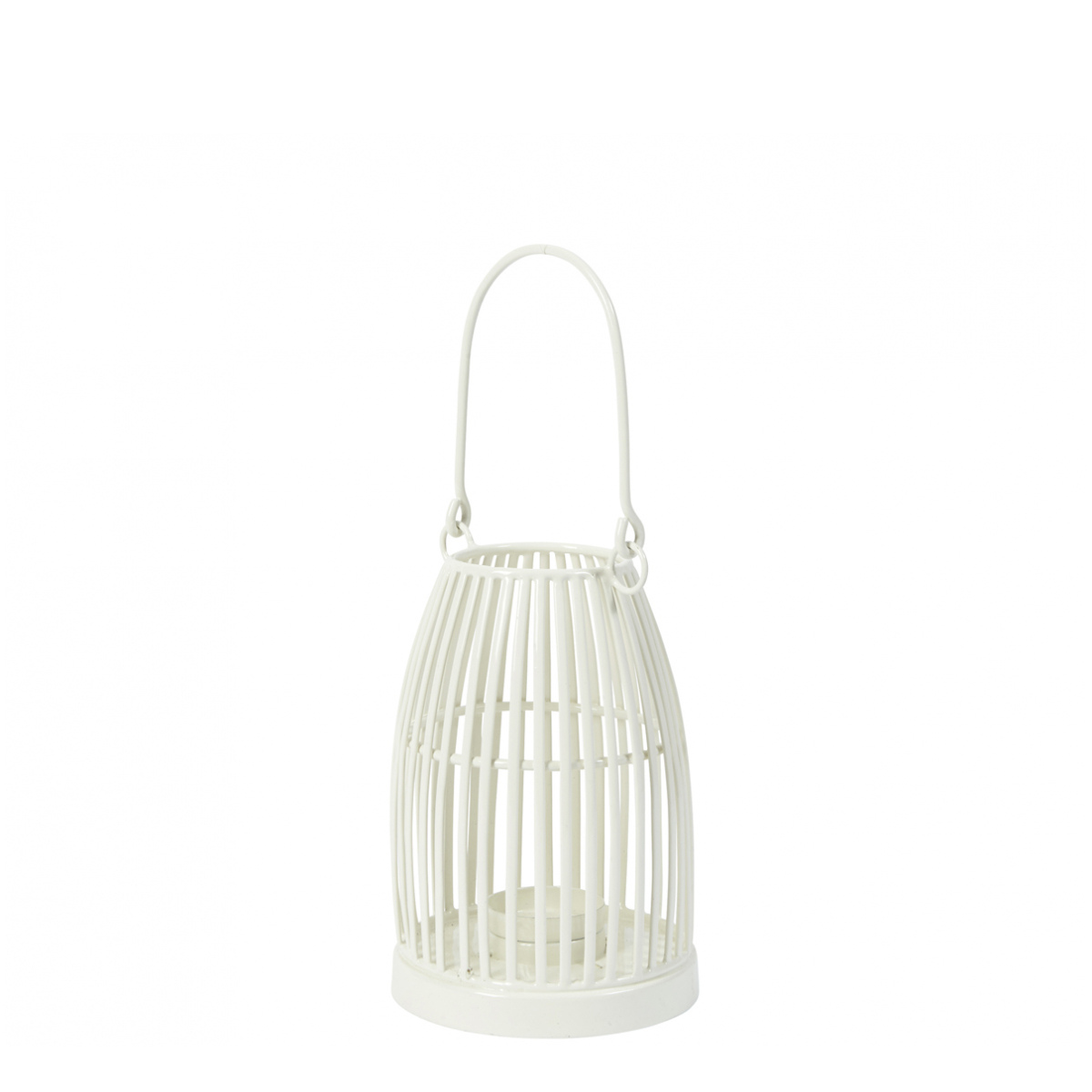 sia-deco-nora-lanterne-barrel-photophore-blanc-16-cm-fer image 1