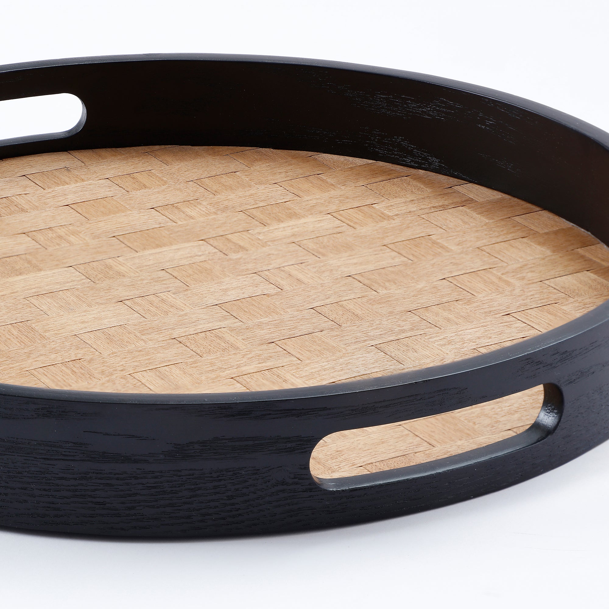 sia-deco-arlo-plateaux-ronds-zenko-noir-lot-de-2-bois image 3