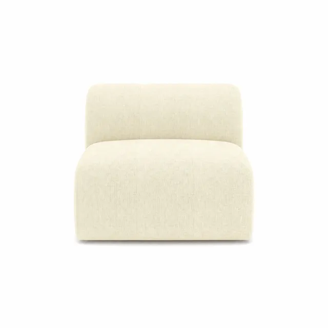 sia-deco-myra-fauteuil-sans-accoudoirs-cr-me-2 image 1