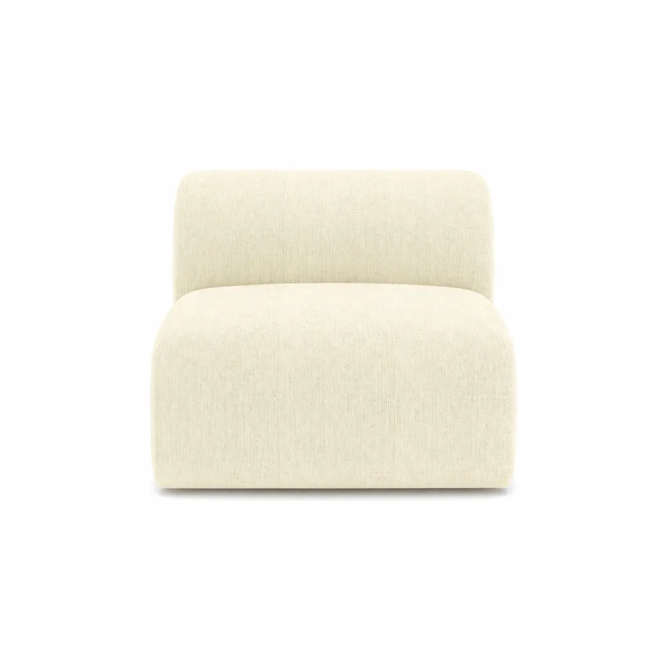 sia-deco-myra-fauteuil-sans-accoudoirs-cr-me-2 image 1
