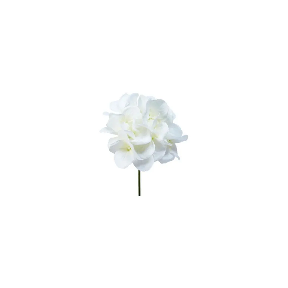 sia-deco-noah-hydrangea-tige-piquer-blanche-18-cm image 1
