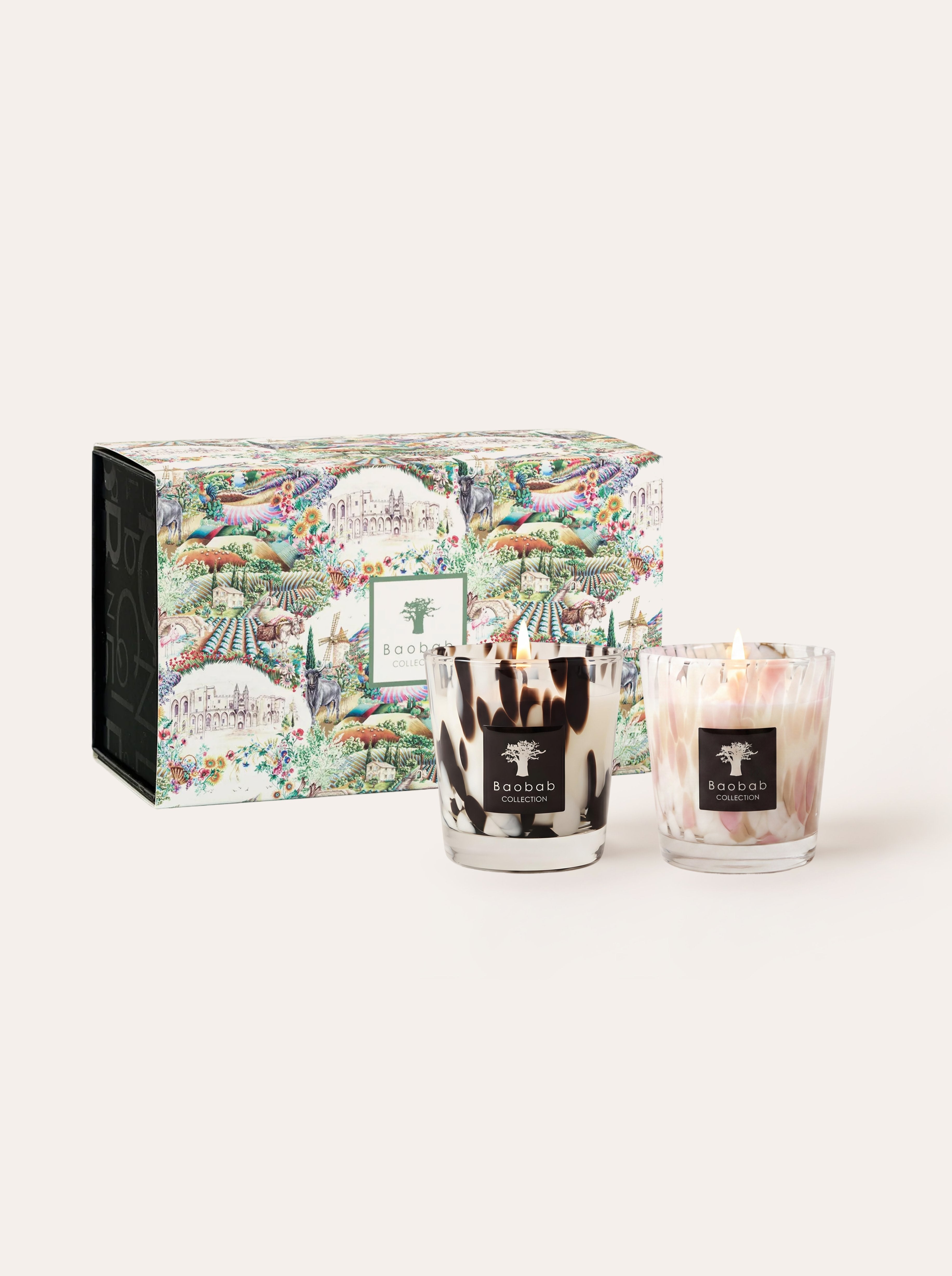 baobab-pearls-duo-bougies-parfum-es-2x-petite-coffret-dor image 1