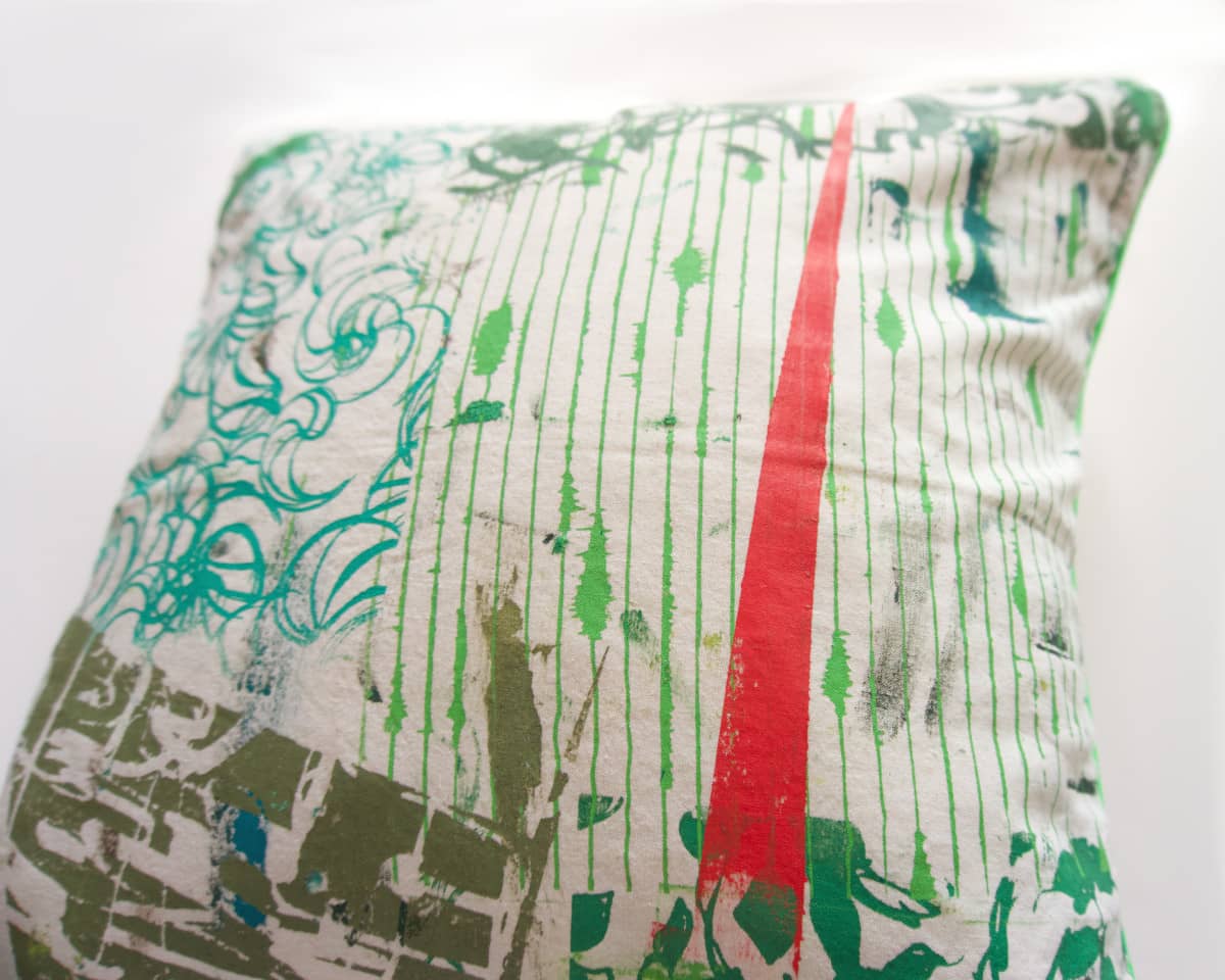 am-cla-coussins-housses-housse-coton-verte-motifs-50x50 image 7