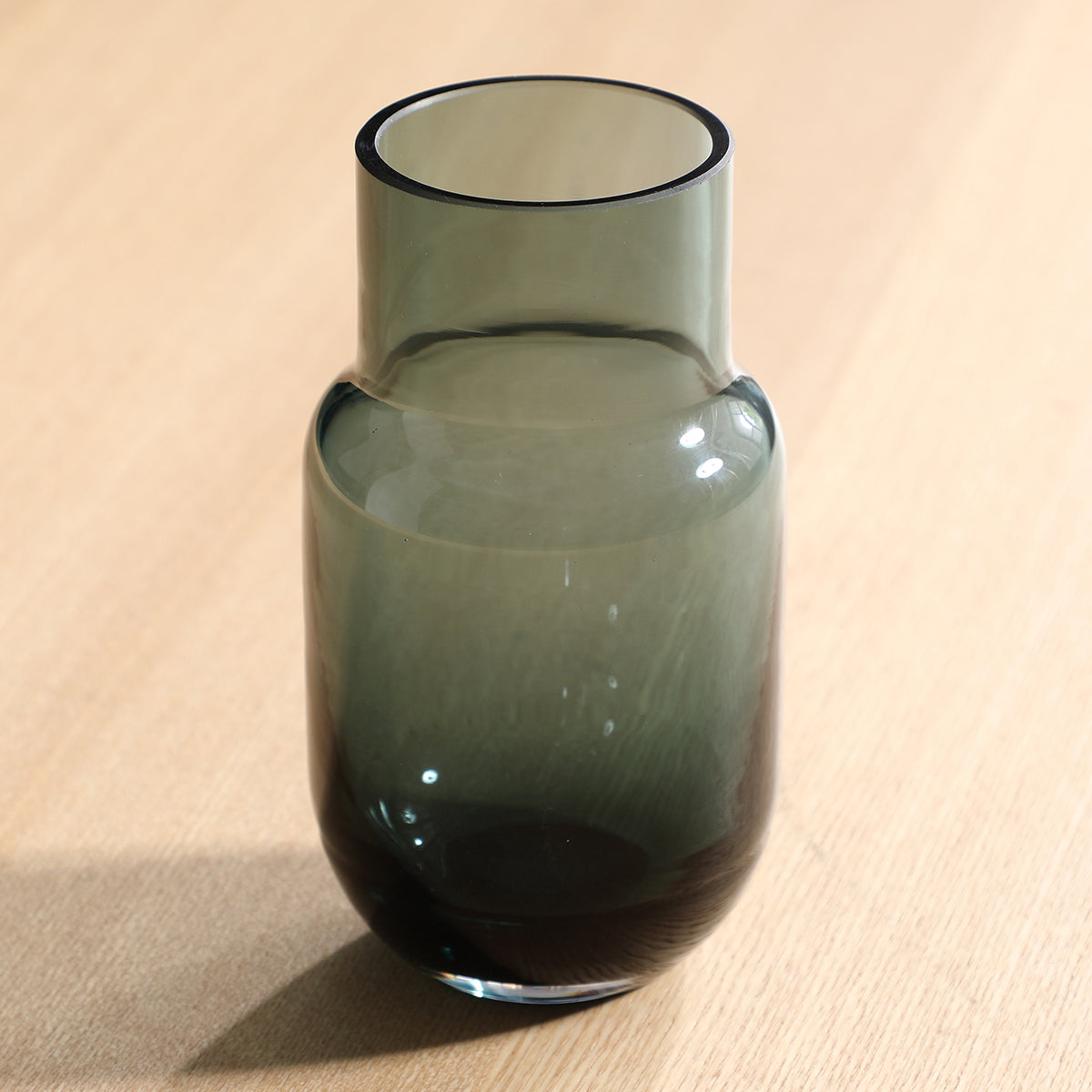 sia-deco-antica-vase-bottle-verre-vert-12-cm image 4