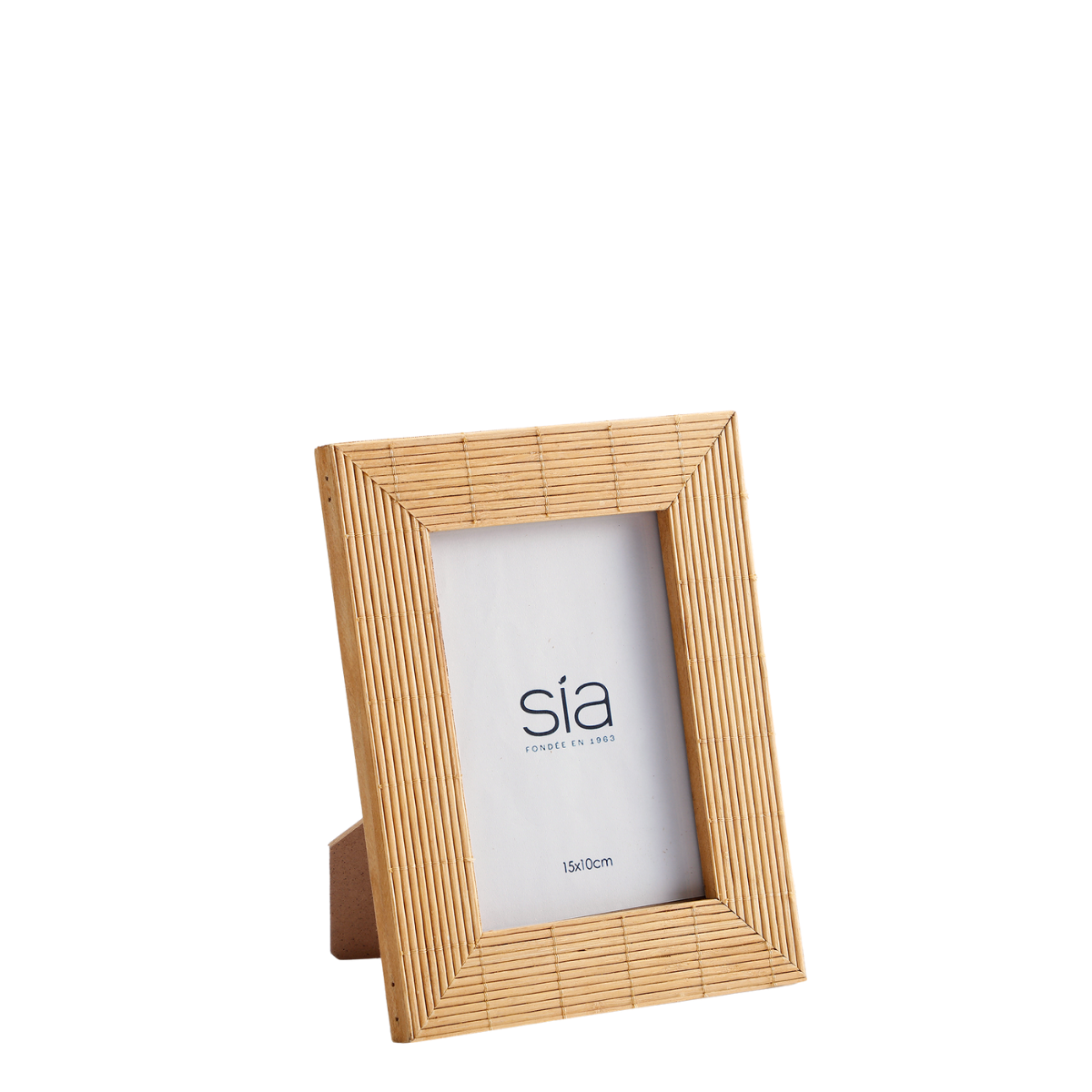 sia-deco-victoria-cadre-photo-bambou-10x15-beige image 1
