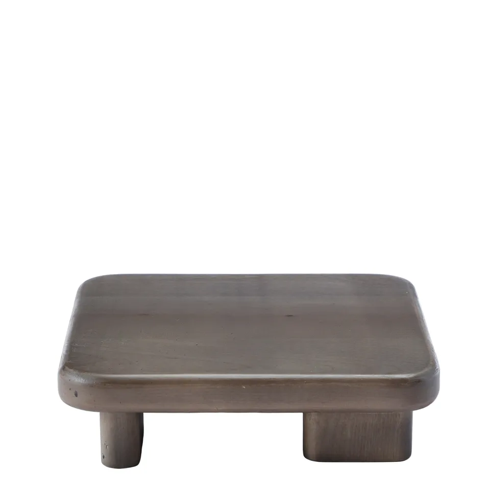 sia-deco-arlo-plateau-soho-carr-bois-marron-24-cm image 1